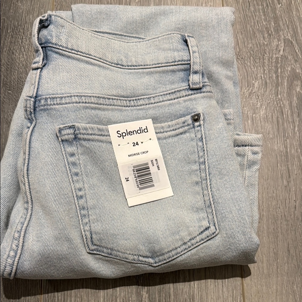 Splendid Blue Skinny Jeans Casual Chic